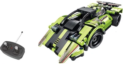 Produktbild von 8020 Baustein RC Rennwagen - 2in1 Modell / 335 Teile / starker Motor