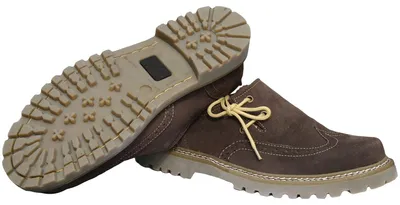 Produktbild von Haferlschuhe Trachtenschuhe Brogue Original-Handmachart, Schuhgröße:41, Farbe:Dunkelbraun