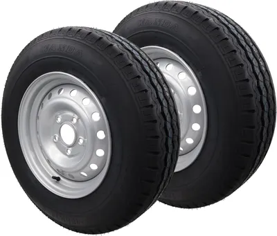 Produktbild von Komplettrad 185R14C für Anhänger mit 900kg Tragfähigkeit