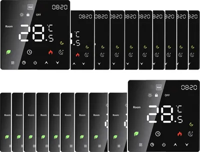 Produktbild von 20X Smart Thermostat 3A Digital Raumthermostat Wasserheizungsgeräte Fußbodenheizung, Touchscreen, programmierbare Temperaturregelung, 2 Modus