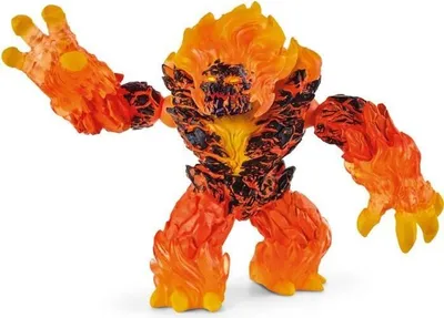 Immagine prodotto di Schleich Eldrador Demone di Lava, braccia e mascella mobili, giocattolo resistente, 70145