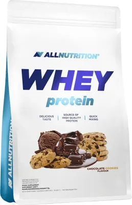 Produktbild von AllNutrition | Whey Protein Chocolate with biscuits