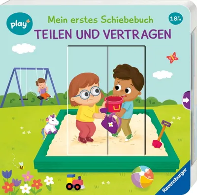 Obrázok produktu pre Play+ Mein erstes Schiebebuch Teilen und vertragen - ab 18 Monate