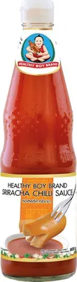 Produktbild von Healthy Boy Brand Sriracha scharfe Chilisauce | 800g / 700ml | Hot Chilli Sauce