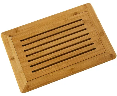 Image de Planche à découper en bois, non traitée, 42 x 28 x 2 cm