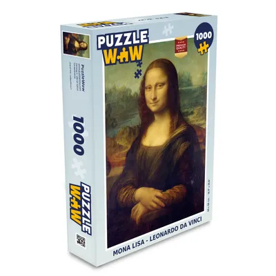 Obrázok produktu pre MuchoWow® Puzzle 1000 ks Mona Lisa - Leonardo da Vinci