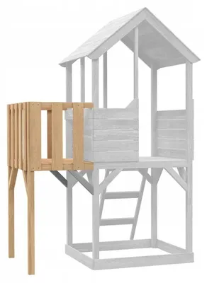Produktbild von TP Toys | Holz-Balkonmodul für TP Treehouse, natur, Spielspaß mit Aussichtspunkt,