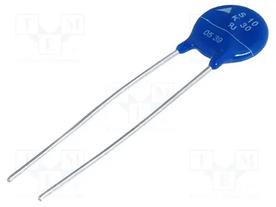 Produktbild von 5x Varistor: Metalloxid 500A 38VDC 30VAC 4,4J THT 47V  -40÷105°C B72210S0300K101 T