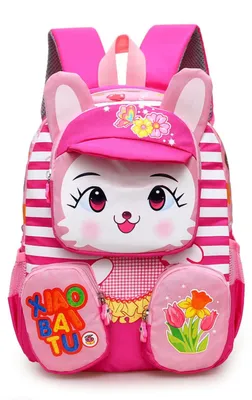 Image de Sac à dos pour tout-petits, grande capacité - Sac à dos adorable - Sac à dos pour la maternelle - Sac à dos pour enfants - Cadeau pour les tout-petits - Design avec des personnages de dessins animés