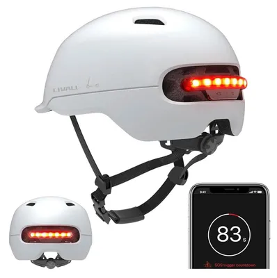 Produktbild von Livall BH51T Neo, Helm mit offenem Visier, Hybridschalenbau