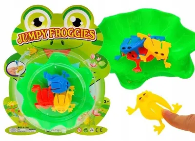 Produktbild von Springende Frösche Geschicklichkeitsspiel für Kinder Familie