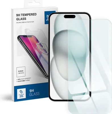 Produktbild von BlueStar Glasfolie für Apple iPhone 15