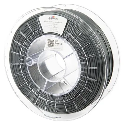 Produktbild von Spectrum 3D Filament, Premium PCTG, 1,75mm, 1000g, 80659, eisengrau