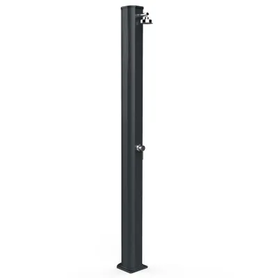 Immagine prodotto di Doccia Solare da Giardino 40L Miscelatore Arkema Big Jolly Grigio Antracite