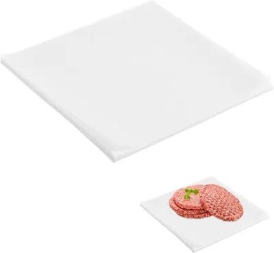 Produktbild von Famanu Back- und Grillpapier 100 Blätter 15x15 cm, ungebleicht und hitzebeständig