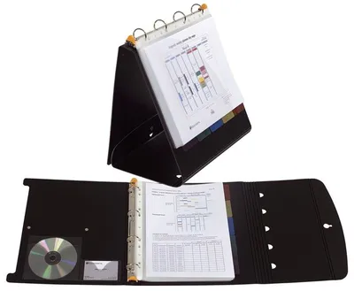 Produktbild von Exacompta 56034E, A4, Schwarz, 3 cm, 295 mm, 320 mm, 1 Stück(e)