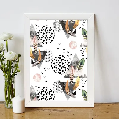 Produktbild von Wallity, BC649450471, Bilder, Mehrfarbig, MDF, 24 x 29 cm