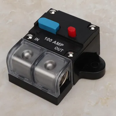 Produktbild von 80 A 300 A Auto-rücksetzbarer Leistungsschalter, selbstwiederherstellende Sicherung, manuelle Reset-Taste (100 A)