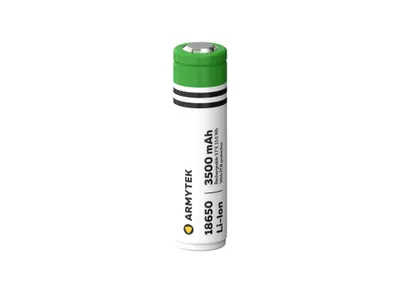 Zdjęcie produktu dla Bateria Armytek 18650 Flat-Top Li-Ion 3.7V 3500mAh