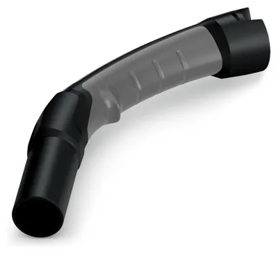 Imagen del producto de Adaptador Kärcher, serie NT, DN 35, de plástico, eléctricamente conductor, con clip de 2.0 mm en el lado de la manguera y con cono en el lado del accesorio, con mango, color  y gris, de plástico, compatible con los modelos Kärcher NT 22/1 AP TE L, NT 22/1 AP TE L *110v, NT 30/1 TACT TE H, NT 30/1 TACT TE H *110v, NT 30/1..., peso: 100 g
