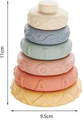 Image de Tour pyramidale couleurs pastel