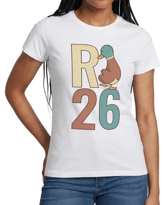 Produktbild von Spreadshirt Rente 2026 | R Ente Frauen T-Shirt, M, Weiß