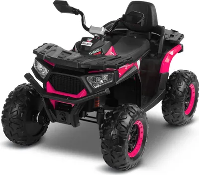 Obrázok produktu pre TOYZ Batériové vozidlo Quad Gigant Led - 4x45W motor - 116x75x80cm - ružová