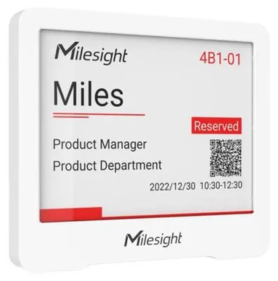 Productafbeelding van IoT Milesight IoTE-inkDisplay LoRaWAN