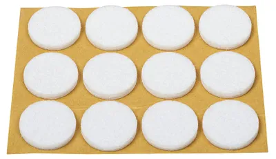 Zdjęcie produktu dla HANSI-SIEBERT Filzgleiter Ø22mm weiß 10 Stück Verkaufseinheit 153209 4019398022019