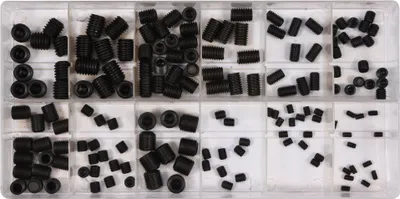 Produktbild von Yato YT-06777-160 pcs Madenschrauben Sortiment