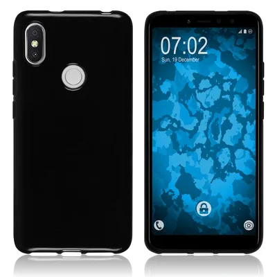 Produktbild von PhoneNatic Case kompatibel mit Xiaomi Redmi S2 - schwarz Silikon Hülle  Cover