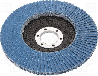 Zdjęcie produktu dla 1 x Tarcza do szlifowania kątowego, średnica: 125 mm, otwór: 22,23 mm, ziarnistość: 60, numer katalogowy: 7000104459, do cięcia