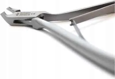 Zdjęcie produktu dla Cążki do skórek ostrze 3mm długość 10cm nierdzewne podwójna sprężyna EKS SOLINGEN