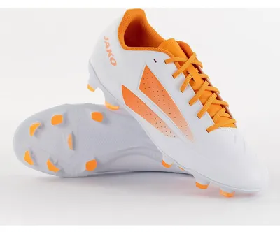 Produktbild von Jako Opura Team Fußballschuhe Fg - Weiß / Orange | Größe: 48,5