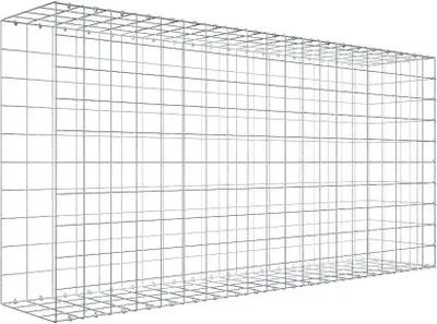Produktbild von Anbaugabione Typ 2 200 cm x 100 cm x 40 cm (L x H x T), Maschenweite 10 cm x 10 cm, C-Ring