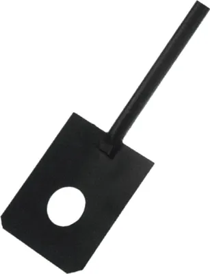 Produktbild von Kalkspaten L.1110mm schwarz IDEAL