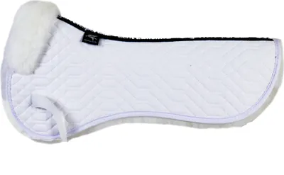 Produktbild von Engel Reitsport Lammfell Sattelkissen (Sakis1) Weiss Weiss L (18 - 19,5 Inch) 58cm
