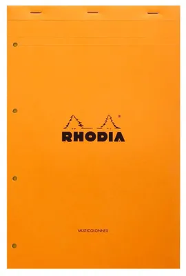 Produktbild von Rhodia  Block 21X31,8 80Bl gelb