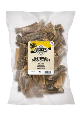 Produktbild von Hundesnack aus 100% Rind – 80,7% Protein, 3,9% Fett für Kauspaß & Zahnpflege