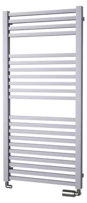 Obrázek produktu pro Těleso koupelnové trubkové Isan Quadrat 1255/600 BÍLÁ DQUA12550600SK01