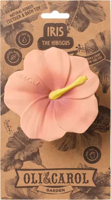 Produktbild von Oli&carol Iris The Hibiscus Beißring Rosa  Rosa One Size