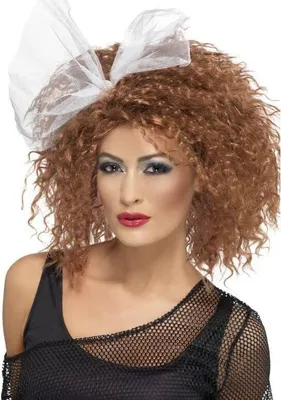 Produktbild von Kastanienbraune 80er-Jahre-Perücke für Damen