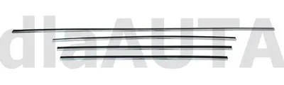 Image de Peugeot 307 II 05-07 Baguettes chromées, 4 pièces, pour la calandre avant