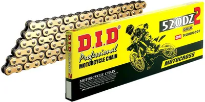 Obrázok produktu pre Valčeková reťaz DID520DZ2(G&B)/96C Otvorená reťaz s klipsovým zámkom (RJ)