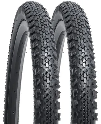 Produktbild von Solidchoice – Set aus 2 Fahrradreifen, 20 x 1,35, für Citybikes