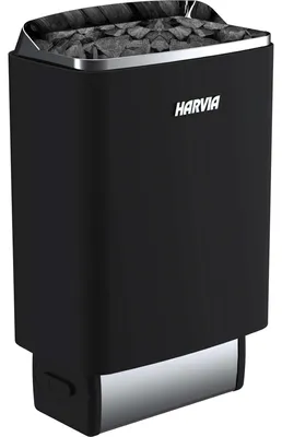 Productafbeelding van Sauna-oven Harvia Top Steel Black 9.0 kW | Vereist een aparte bediening | HME900400BX