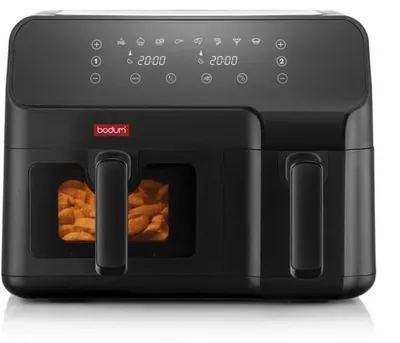 Obrázok produktu pre Bodum MELIOR fritéza L, 2 priehradky 5,1 l a 3,2 l, 2700 W