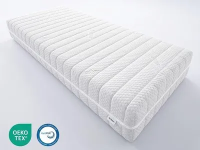 Productafbeelding van Easy Bedden® Koudschuim Kindermatras 70x160 cm – circa 14 cm dik – Anti-Allergisch – Wasbare Hoes – ® & CertiPUR® Gecertificeerd