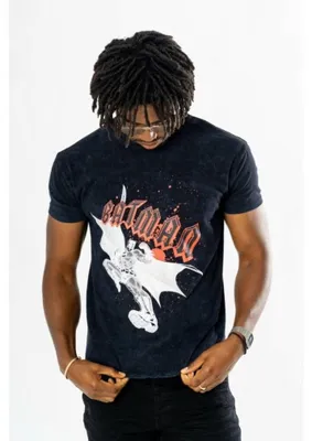 Productafbeelding van Batman T-shirt, stenenwassing, maat L