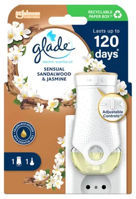 Immagine prodotto di Set Spray Elettrico Al Santalo 20 Ml Glade